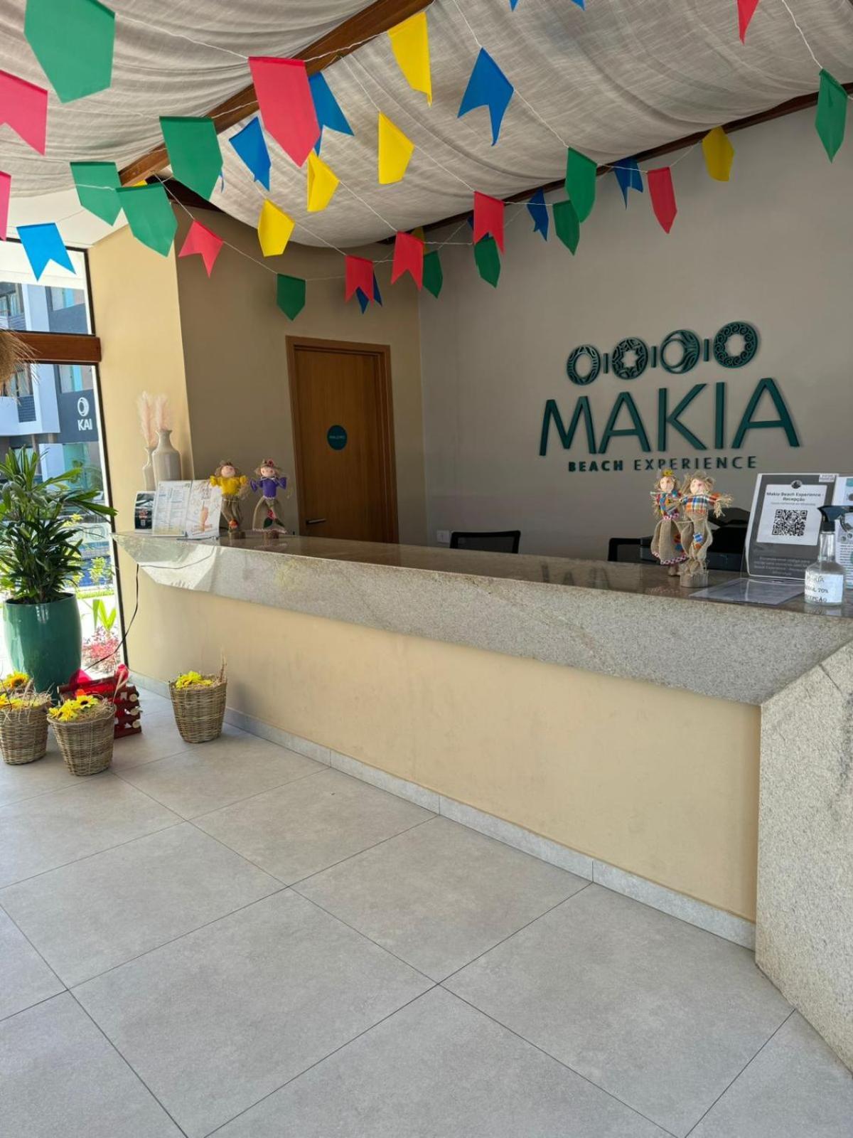 Makia Beach Experience - Novissimo Flat Porto De Galinha - Muro Alto Порту-де-Галиньяш Экстерьер фото