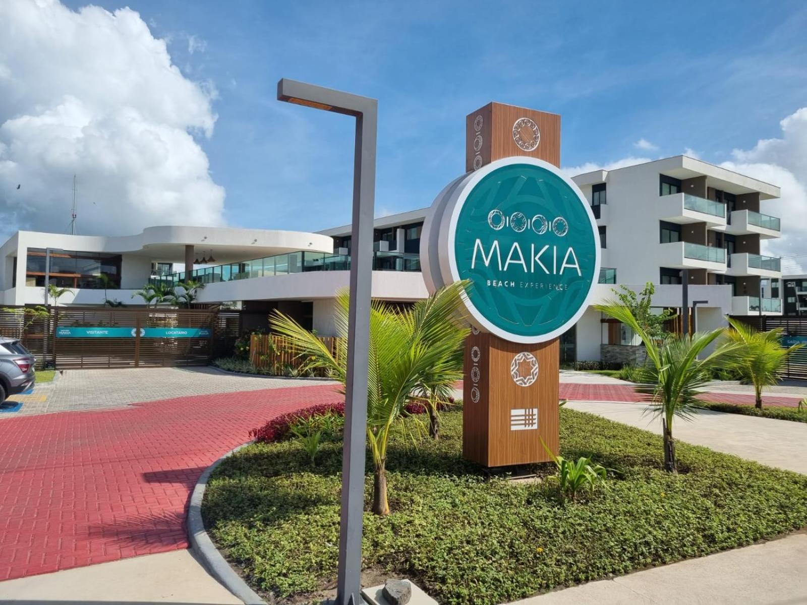 Makia Beach Experience - Novissimo Flat Porto De Galinha - Muro Alto Порту-де-Галиньяш Экстерьер фото